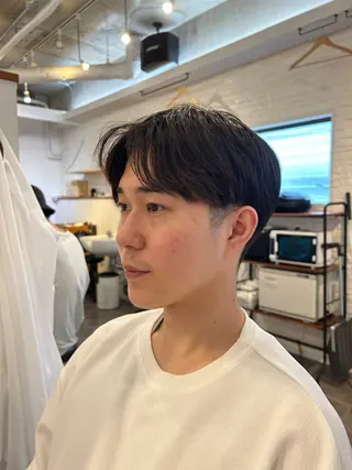 ショート 尭部 佑太のヘアスタイル