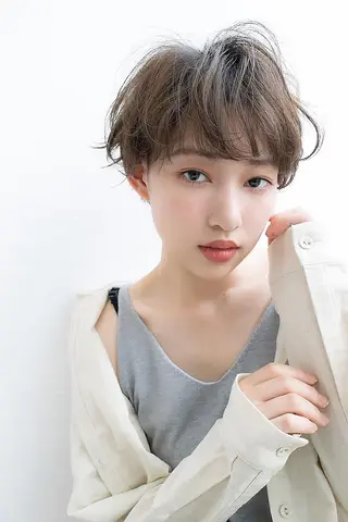 ショート カラー ANGELICA JR奈良店のヘアスタイル