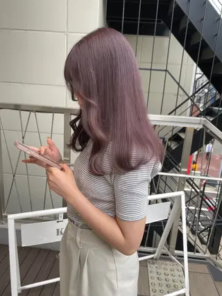 カラー 🌷柔らかクリーミー 🤍kirari🌷のヘアスタイル