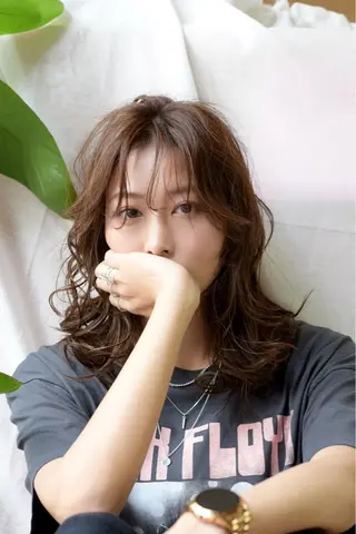 セミロング 北川 裕暁のヘアスタイル