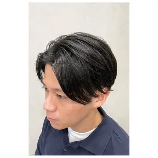 ショート カラー パーマ ヘアアレンジ メンズ キッズ TopStylist ✂︎ Azumaのヘアスタイル