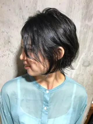 ショート 坂野 結子のヘアスタイル