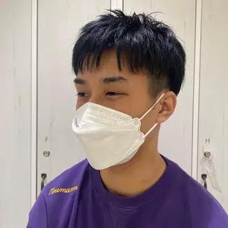 メンズ 韓国メンズ特化 パーマSatskiのヘアスタイル