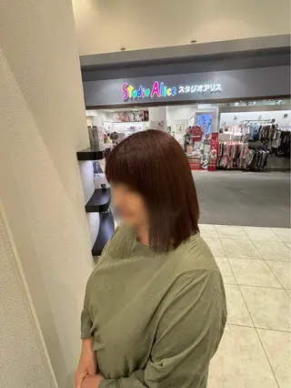 カラー カラー/ツヤ髪/ ヘッドスパ/りおんのヘアスタイル