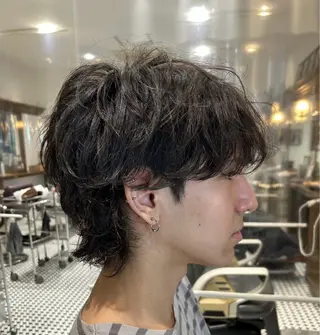 ミディアム メンズ 榊原 貫太のヘアスタイル