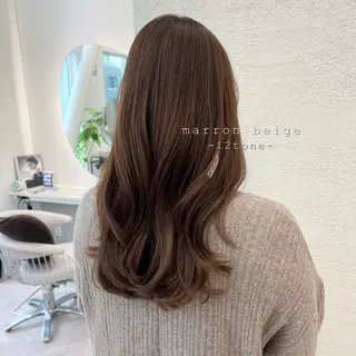ロング カラー 美髪矯正/髪質改善/ 艶髪🤍伊藤梨紗のヘアスタイル
