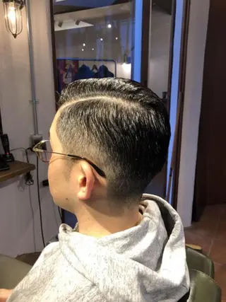ショート メンズ 冨士川 英樹のヘアスタイル