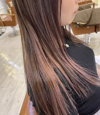 ロング 近江流奈☆透明感カラ ー☆髪質改善☆のヘアスタイル