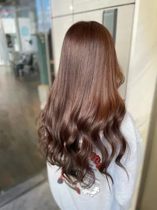 カラー 坂野 結子のヘアスタイル