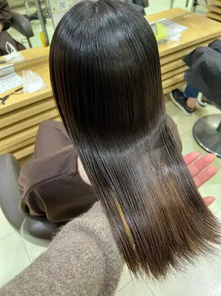 ロング パーマ チャンモリパーマ/韓 国/Minami🦋のヘアスタイル