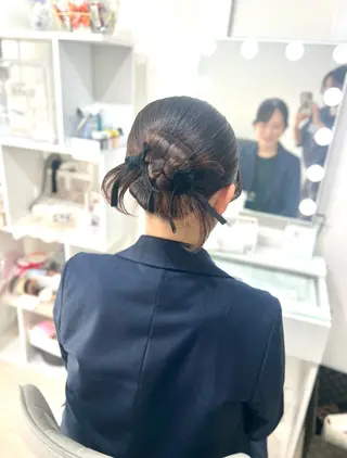 ヘアセット/金山 佐野 妃都美のヘアスタイル