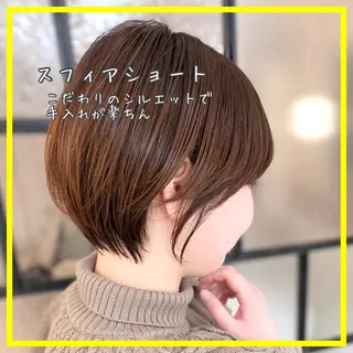ショート カラー 平田 健一のヘアスタイル