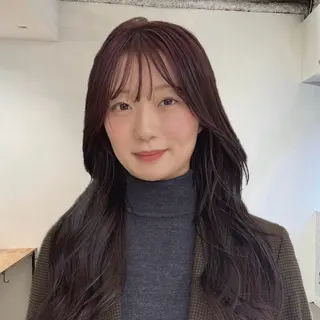 ロング ダメージレス縮毛矯 正・ブリーチMICOのヘアスタイル