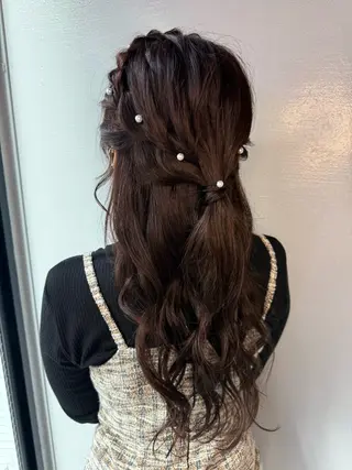 ロング 吉川 良太のヘアスタイル
