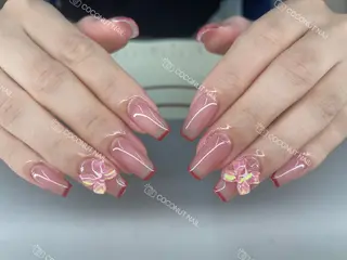 ネイル 神田 ココナッツのネイルデザイン