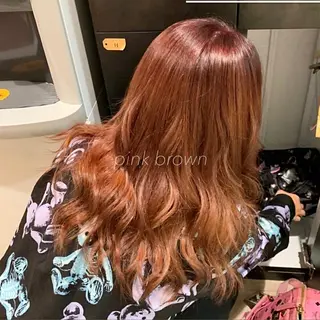 セミロング カラー ヘアアレンジ 似合わせカット得意 💛RENA💛のヘアスタイル