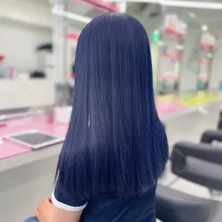 ロング カラー 🤍ྀི透ける寒色 Cocoa🤍ྀིのヘアスタイル