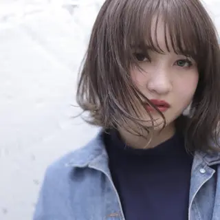 ミディアム 中山 泰徳のヘアスタイル