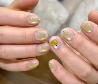 ネイル By moonネイル 🌷ワンホン/韓国風のネイルデザイン