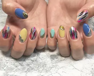 ネイル ネイル フフラ所属・nail fufla ♡yamane♡のネイルデザイン