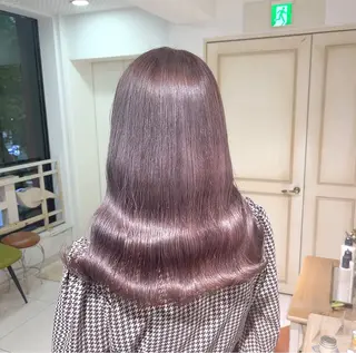 セミロング カラー ヘアアレンジ ・˚✧すずね˚✧* lucia(ルチア)のマツエク・マツパデザイン