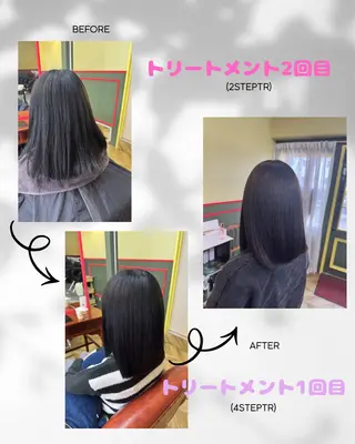 ミディアム 米倉 麻衣のヘアスタイル