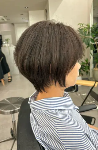 ショート カラー ショート/ボブ/ 透明感カラー🌿神永のヘアスタイル