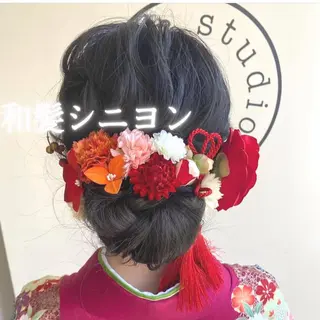 ヘアアレンジ 川越 輝梨奈のヘアスタイル