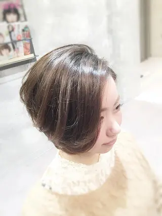 ショート カラー イメチェン☆丁寧接客 田中 優貴のヘアスタイル