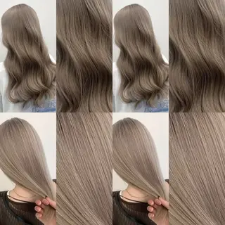 ロング カラー ブリーチカラー🐭♡ moeのヘアスタイル