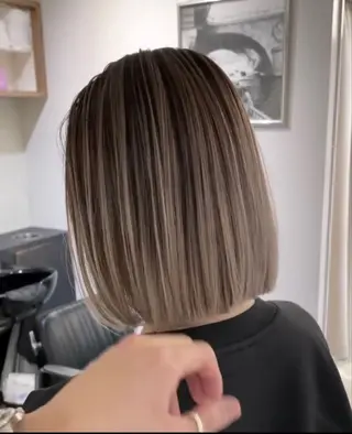 ショート ショートカット /バレイヤージュ✨のヘアスタイル