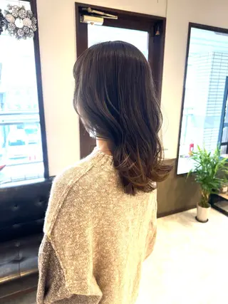 ミディアム カラー 坂井田 浩樹のヘアスタイル