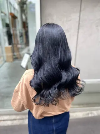 ロング カラー モテ髪ハイトーン🫧 serina🎀池袋のヘアスタイル