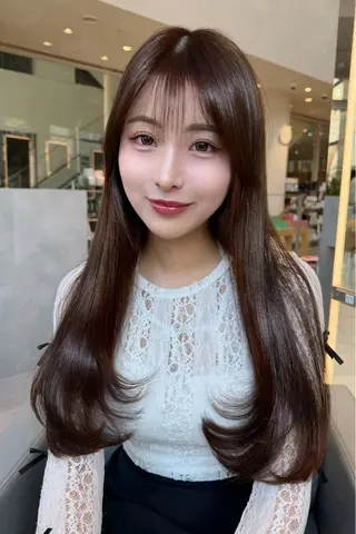 ロング カラー minx shibuya  smart saron所属・清水 翔太のヘアスタイル