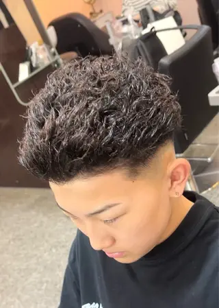 ミディアム パーマ 後悔させません🌈パ ーマ⭕️🌈福本のヘアスタイル