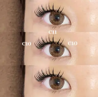 マツエク・マツパ elu+ rinaのマツエク・マツパデザイン