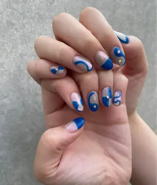 ネイル Soeur ネイリストのネイルデザイン