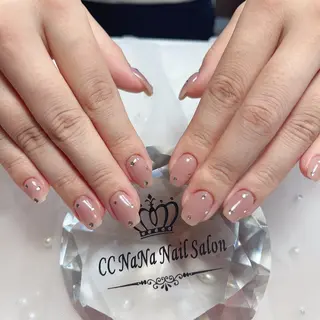 ネイル CC  NaNa ワンホンネイル🌙Nのネイルデザイン