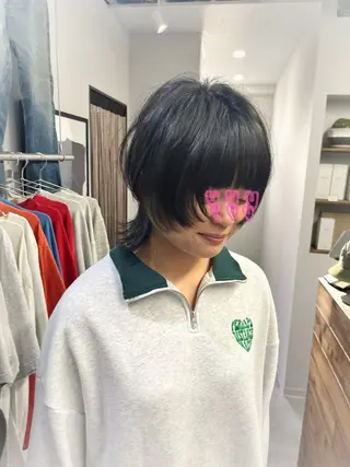 ショート カラー 🫧美髪矯正/ 髪質改善/藤平健太のヘアスタイル