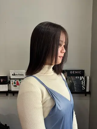 セミロング WAVE所属・井本 早紀のヘアスタイル