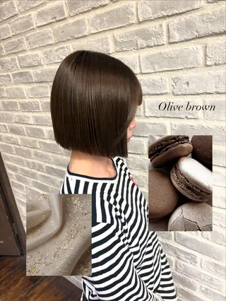 ショート 【美ボブ.艶カラー. 梅田茶屋町】midoのヘアスタイル