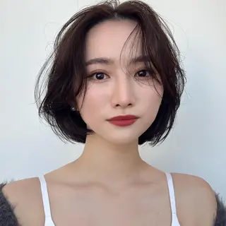 ミディアム カラー レイヤー専門家 ダブルカラー修のヘアスタイル