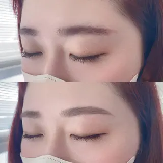 アイブロウ 杉山 莉香のヘアスタイル