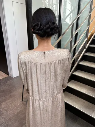 ロング ヘアアレンジ mao ｜ 柔らか艶カラー🫧のヘアスタイル