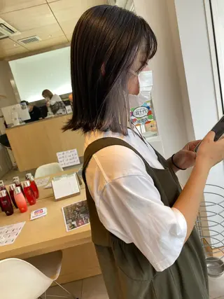 ロング カラー 🍀透明感抜群🍀/ ハイトーンカラーのヘアスタイル