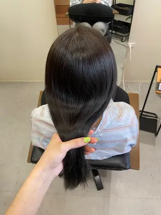 ロング カラー JURI /HUIのヘアスタイル