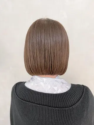ミディアム カラー 川本 裕🌿のヘアスタイル