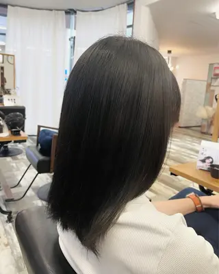 セミロング 浜松/透明感カラー 🌼菅沼愛梨🌼のヘアスタイル