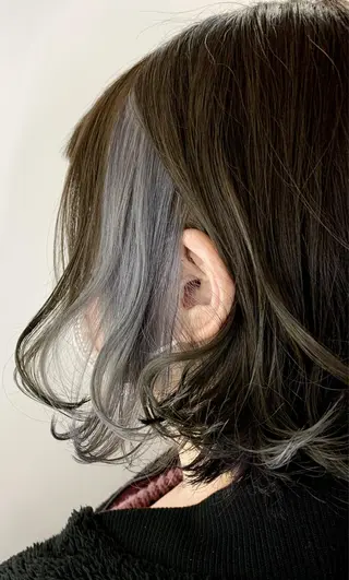 ショート カラー ハイライト／艶カラー 大河シンジのヘアスタイル