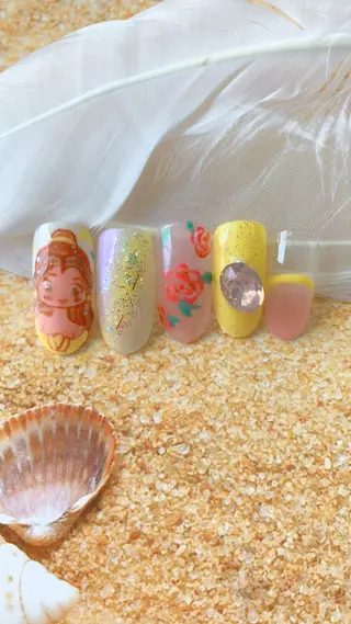 カラー ネイル Moonstone Salonのネイルデザイン